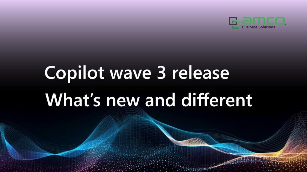 Microsoft Copilot Wave 3 มีอะไรใหม่ และแตกต่างจากเดิมอย่างไร? – AMCO ...