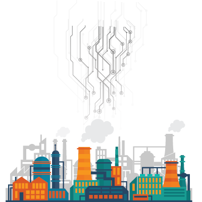 ERP software for Industry 4.0 illustratate
